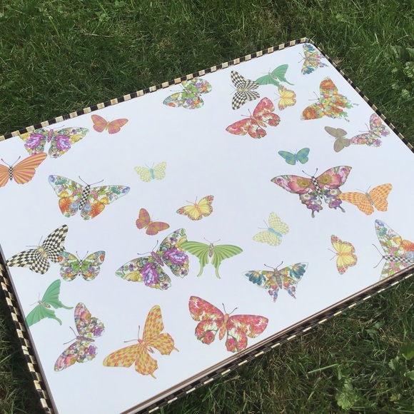 MacKenzieChilds Kitchen Mackenziechilds Butterfly Garden Placemats